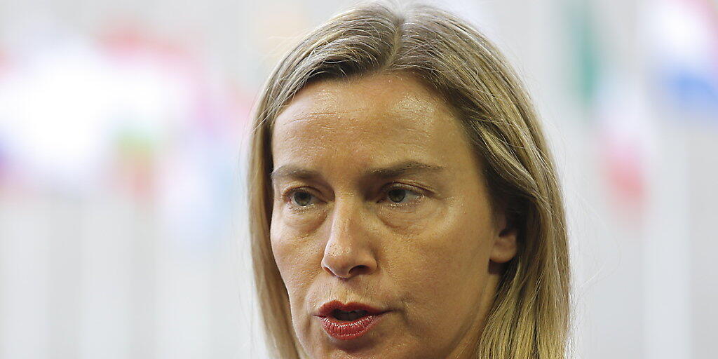Die EU-Aussenbeauftragte Mogherini will die EU-Marinemission "Sophia" wieder ins Mittelmeer verlegen. (Archivbild)