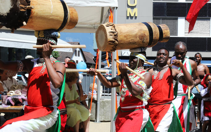 Grenzenlos, Interkulturelles Strassenfest in Buchs