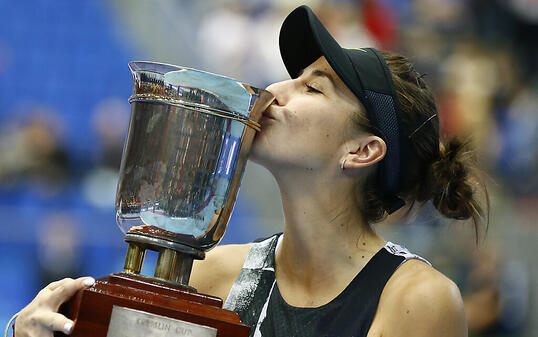Belinda Bencic will nach dem Titel in Moskau auch an den WTA Finals in Shenzhen angreifen