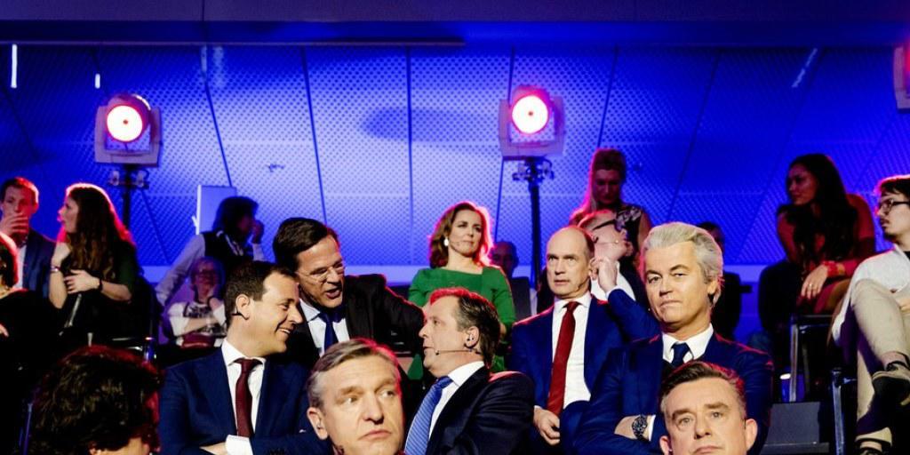 Die Chefs von 14 Parteien nahmen an der TV-Debatte am Dienstagabend teil.
