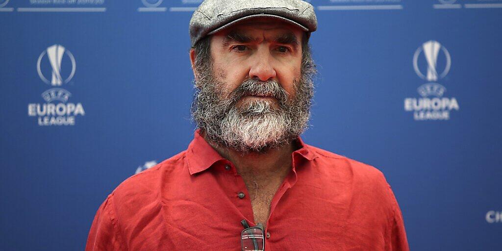 Mit Bart und ein paar Kilos mehr: Eric Cantona macht heute als Schauspieler eine gute Figur Mit Bart und ein paar Kilos mehr: Eric Cantona macht heute als Schauspieler eine gute Figur