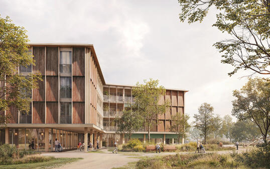 So k&ouml;nnte das Haus St. Fridolin in Ruggell dann aussehen.