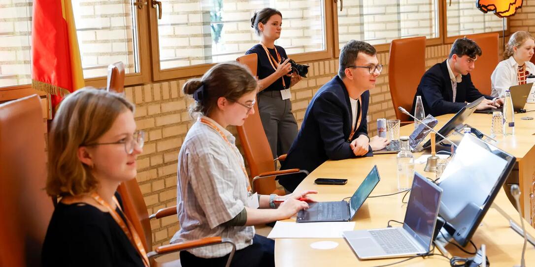 10. Jugendsession im Landtagsgebäude
