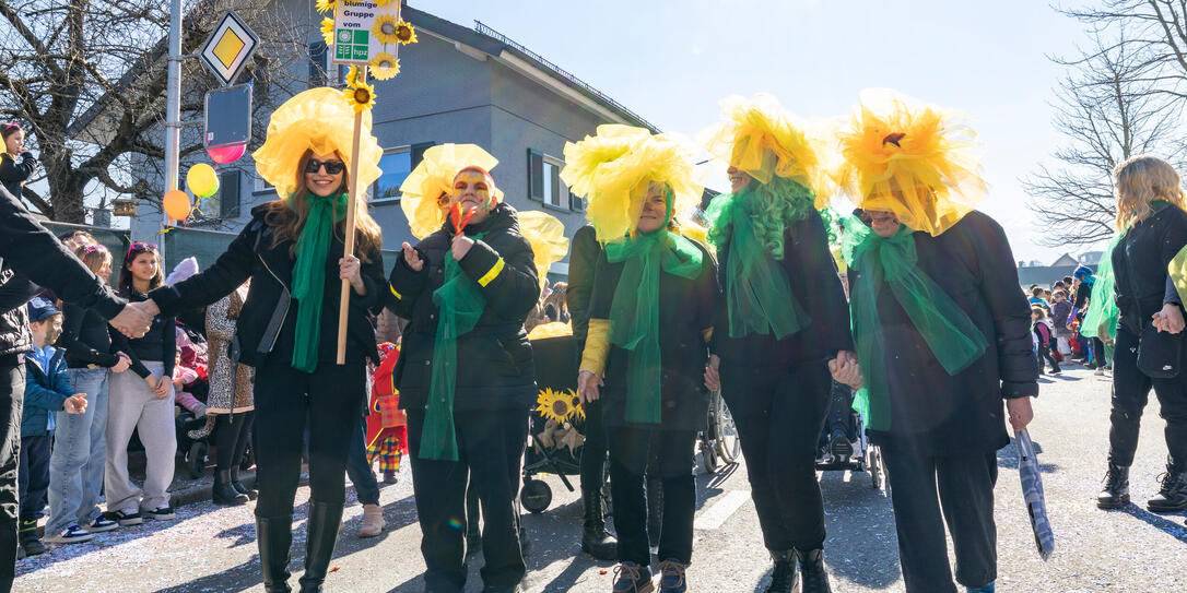 Fasnachtsumzug in Mauren