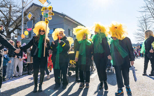 Fasnachtsumzug in Mauren