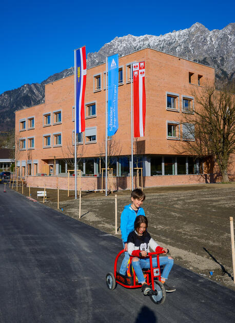 Liechtenstein Schaan Vaduz Neueroeffnung Jugendherberge