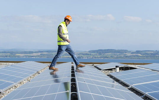 Erneuerbare Energien auf dem Vormarsch:  2017 wuchs der Anteil der erneuerbaren Energien am globalen Verbrauch um 5 Prozent. (Archiv)