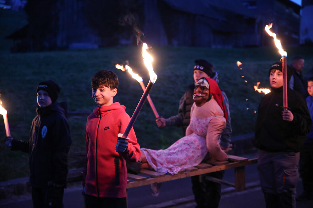 Fackel- und Lampionzug in Gamprin (08.03.2025)