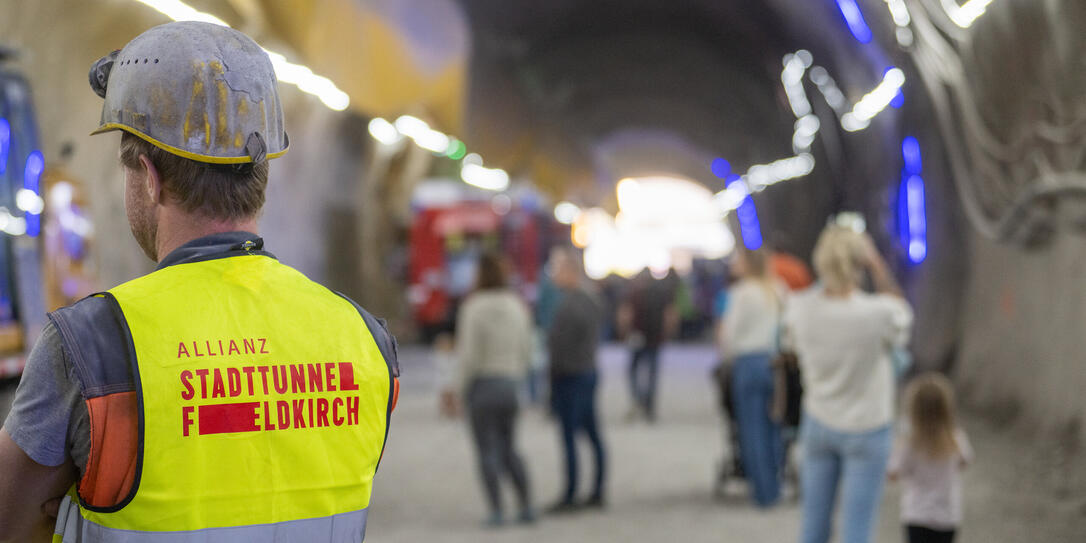 Stadttunnel Feldkirch - Tag der offenen Baustelle