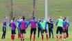 Fussball-Nati Training in Triesen