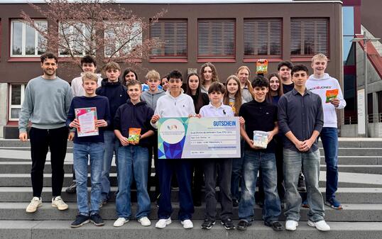 Klasse 4b der Realschule Eschen