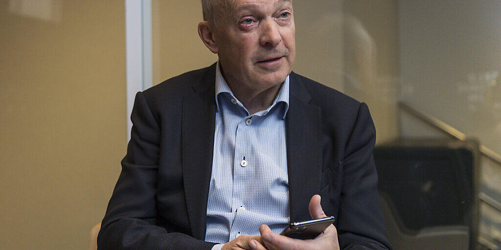 Swisscom-Chef Urs Schaeppi im Interview mit der Nachrichtenagentur Keystone-SDA am WEF in Davos. Swisscom-Chef Urs Schaeppi im Interview mit der Nachrichtenagentur Keystone-SDA am WEF in Davos.