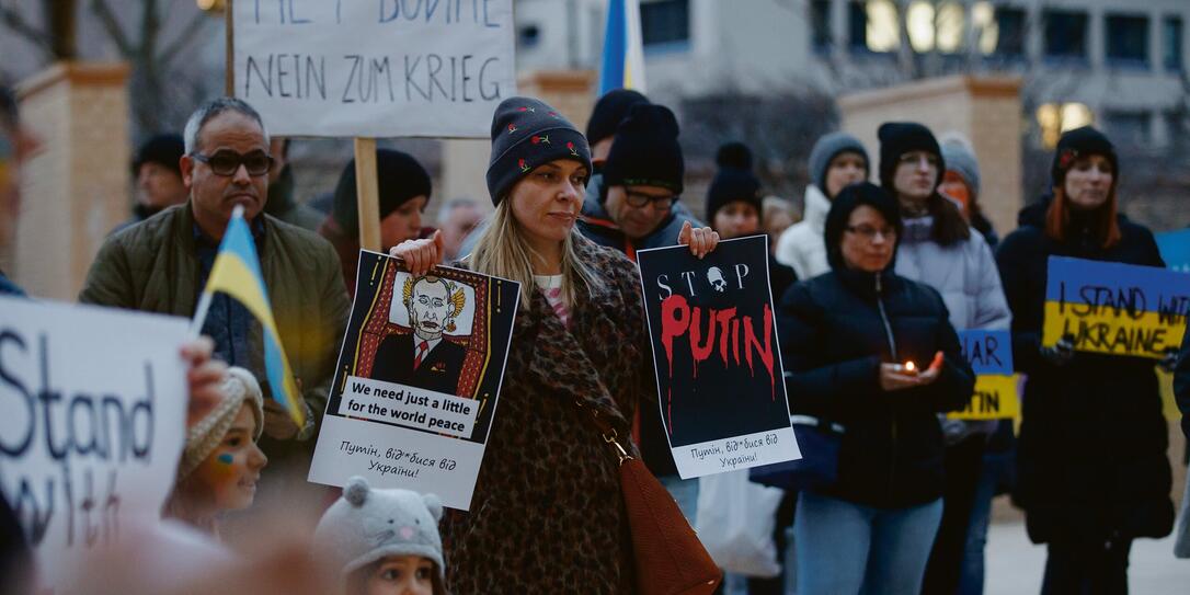 Friedensdemo Ukraine, Vaduz