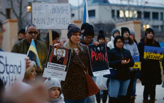 Friedensdemo Ukraine, Vaduz