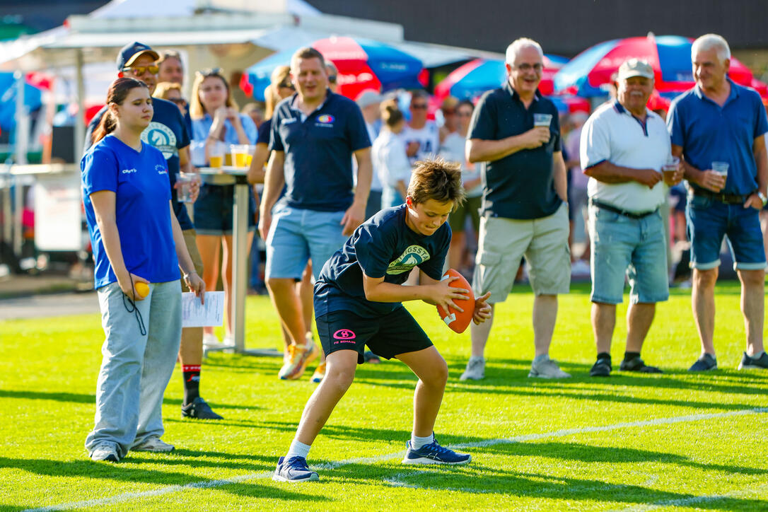Liechtenstein Schaan Sportanlage Rheinwiese Schaaner Faescht