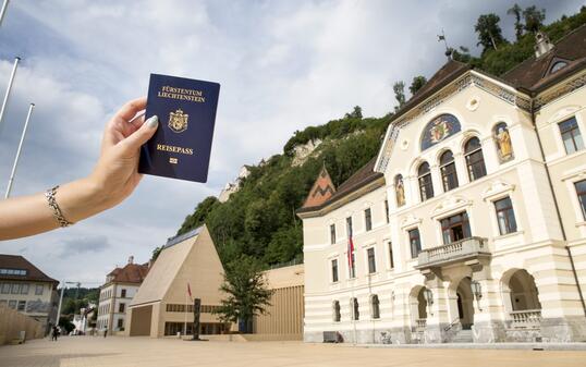 Reisepass Fürstentum Liechtenstein