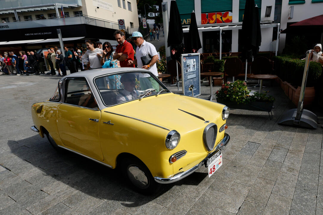 13. Oldtimer-Treffen im Städtle in Vaduz, Liechtenstein.