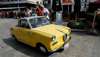 13. Oldtimer-Treffen im Städtle in Vaduz, Liechtenstein.