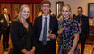 Eintragung in das Goldene Buch auf Schloss Vaduz (26.09.2025)
