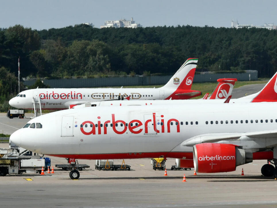 Rund 100'000 Air-Berlin-Kunden werden keine oder nur eine geringe Rückerstattung für ihre Tickets für Langstreckenflüge bekommen. (Symbolbild)