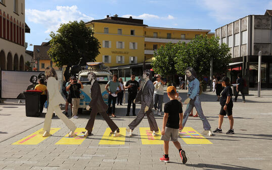 1. Vaduzer Beatles-Party, Vaduz, Band Liverpuddlians,