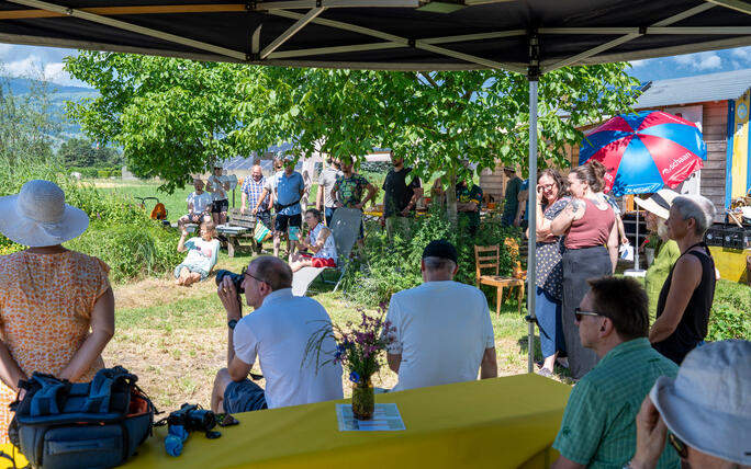 Jubiläumsfest 10-Jahre-Gartenkooperative, in Schaan