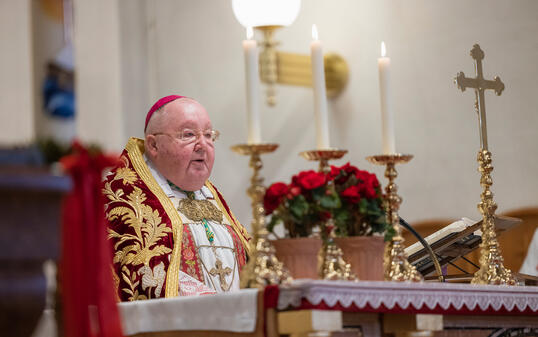 Erzbischof Wolfgang Haas