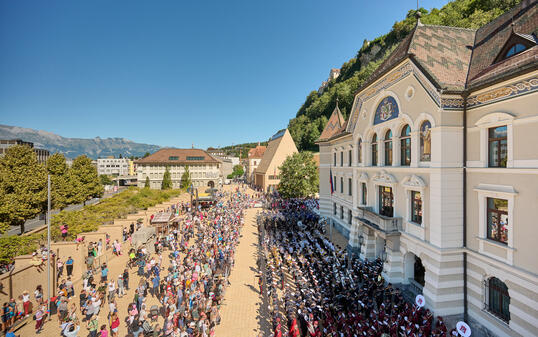 Princely Liechtenstein Tattoo Parade