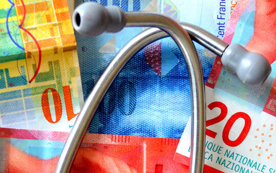 Health care costs in Switzerland.
