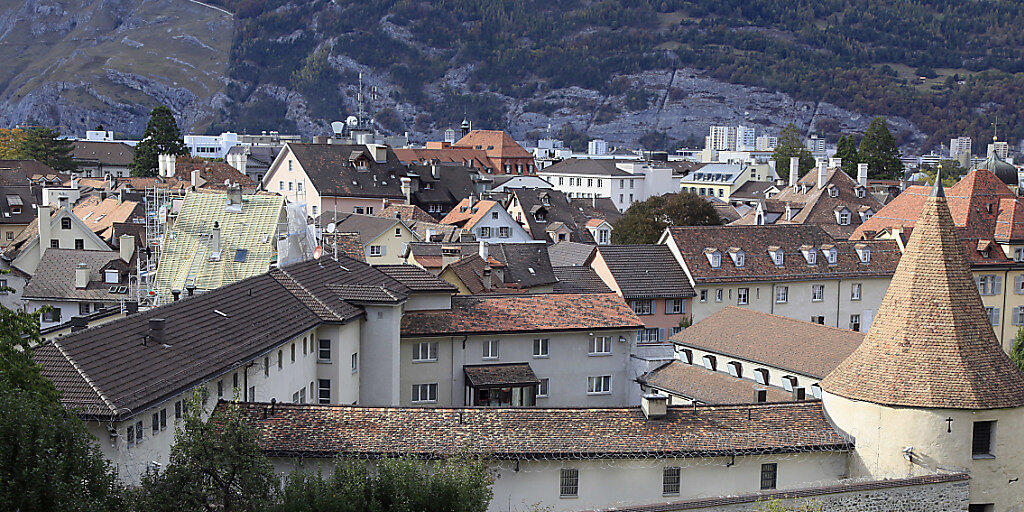 Strafanstalt Sennhof am bischöflichen Rebberg in der Altstadt von Chur. (Archivbild)