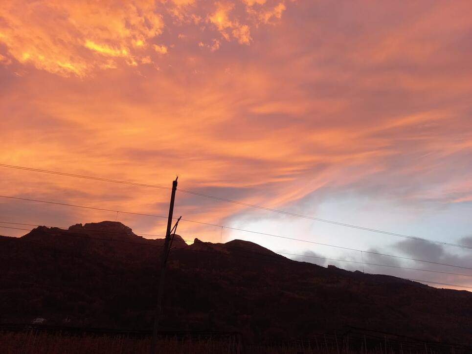 Wunderschöne Abendstimmung