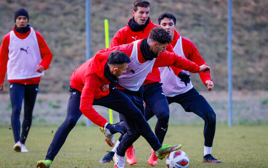 Liechtenstein Fussball Challenge-League Trainingsauftakt FC Vaduz