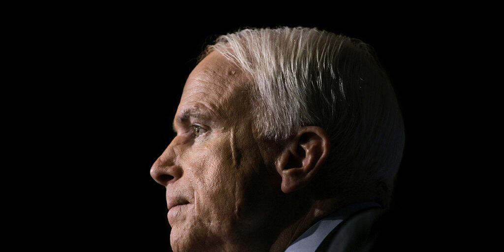Der 81-jährige John McCain litt an einem äusserst aggressiven Hirntumor. (Archivbild)