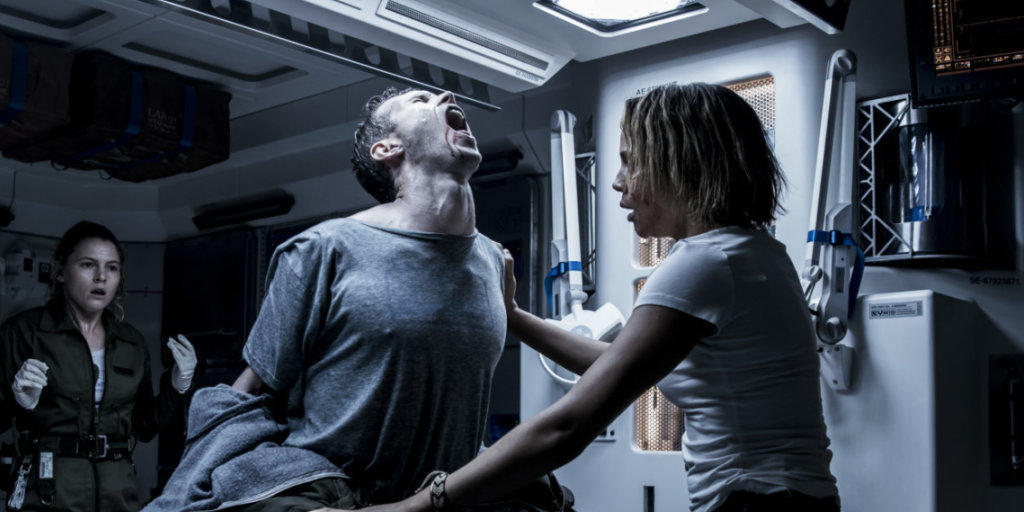 Szenebild aus "Alien: Covenant". Der Film hat am Wochenende die Spitze der Deutschschweizer Kinocharts übernommen. (Handout) Szenebild aus "Alien: Covenant". Der Film hat am Wochenende die Spitze der Deutschschweizer Kinocharts übernommen. (Handout)