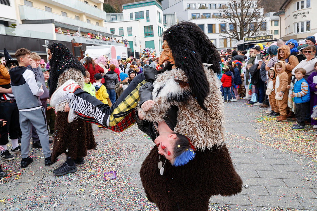 Fasnachtsumzug in Vaduz