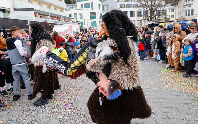 Fasnachtsumzug in Vaduz