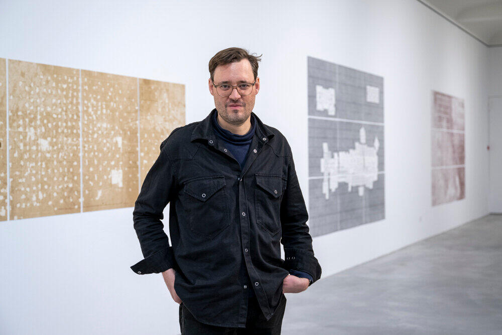 Vernissage «Pläne/ Plans» von Michael Hirschbichler im Engländerbau (30.01.2024)