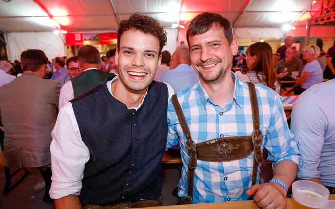 Auftakt zum 77. Verbandsmusikfest mit dem Bayerischen Abend in Vaduz