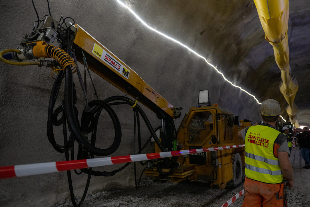 Stadttunnel Feldkirch - Tag der offenen Baustelle