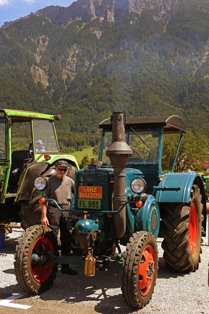 Oldtimer Traktorentreffen in Schaan,