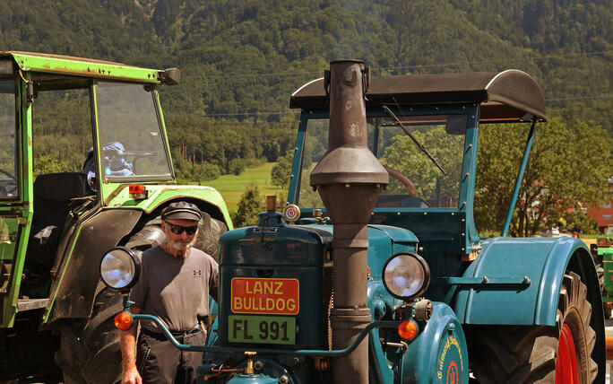 Oldtimer Traktorentreffen in Schaan,