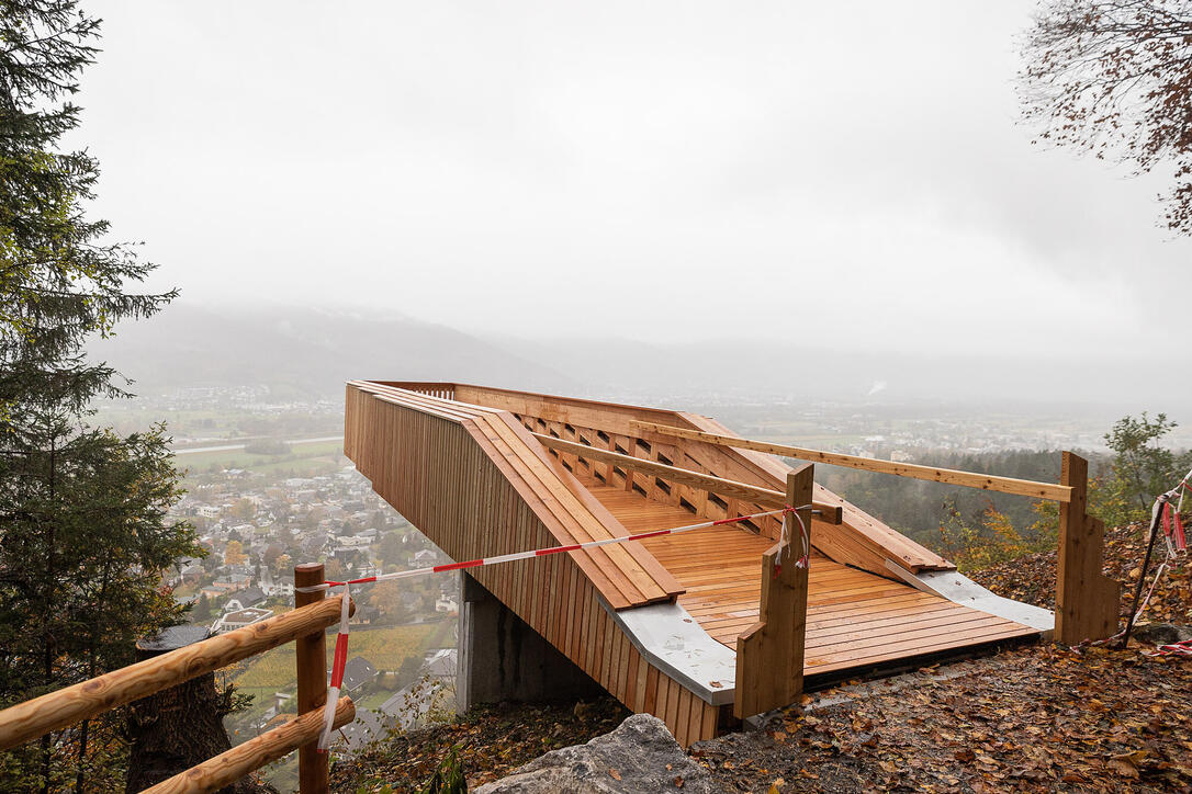 Eröffnung Walderlebnispfad in Vaduz