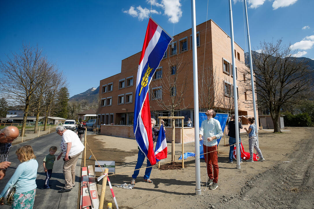 Liechtenstein Schaan Vaduz Neueroeffnung Jugendherberge
