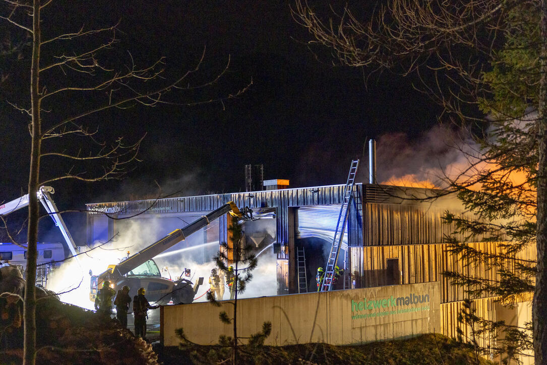 Brand Heizwerk Malbun (16.12.2025)