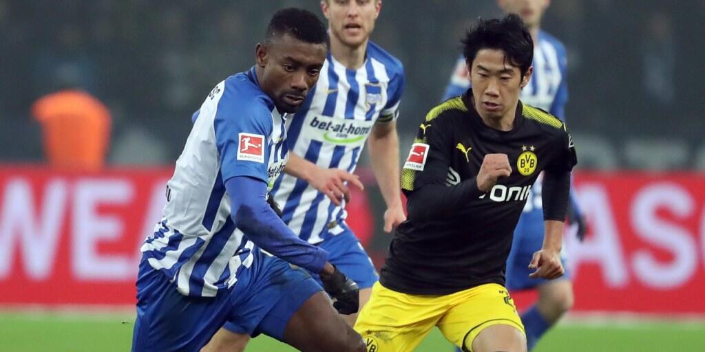Shinji Kagawa rettete Dortmund gegen Berlin einen Punkt