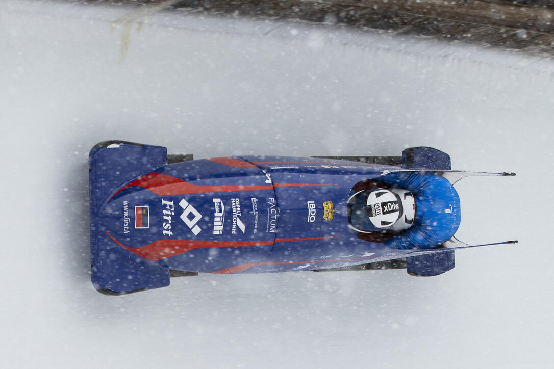 Junioren-WM 2er Bob in St. Moritz