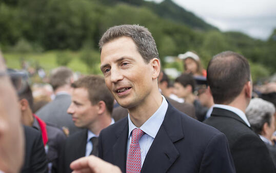 Erbprinz Alois sagte seinem Volk, wo er die langfristige Prioritätensetzung sieht (Archivbild).