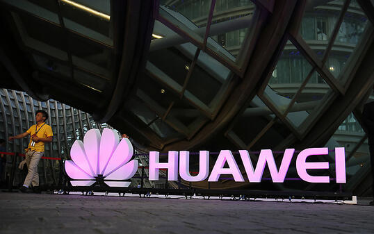 Das chinesische Unternehmen Huawei hat im vergangenen Jahr am meisten Patente beim europäischen Patentamt angemeldet. (Archiv)