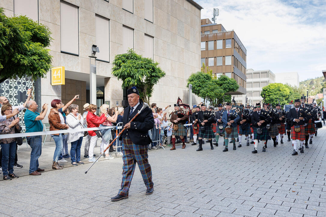 Princely Tattoo Parade in Vaduz