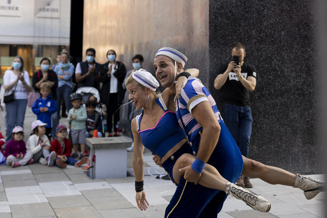 5. Buskers in Vaduz